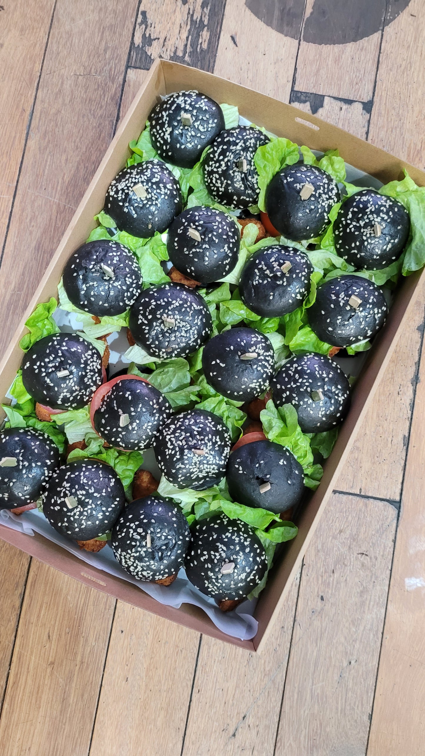 Chicken Burger Sliders