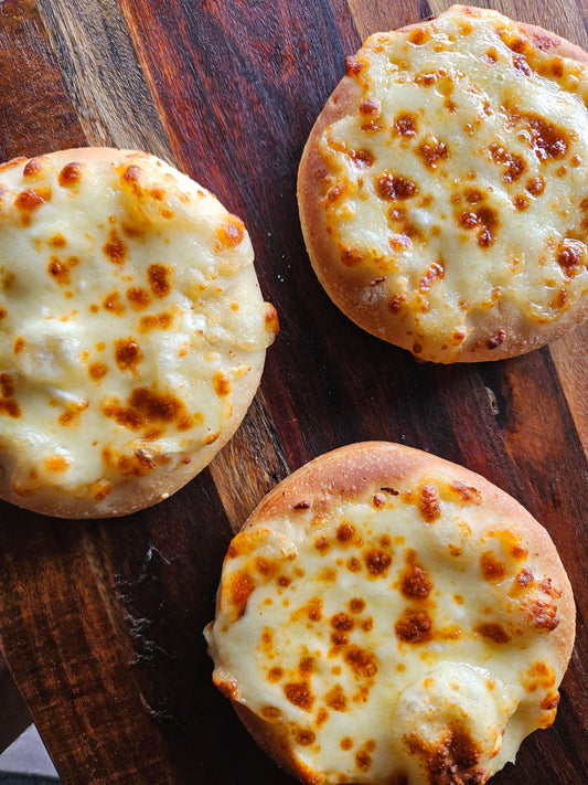 Mini Cheese Pizzas