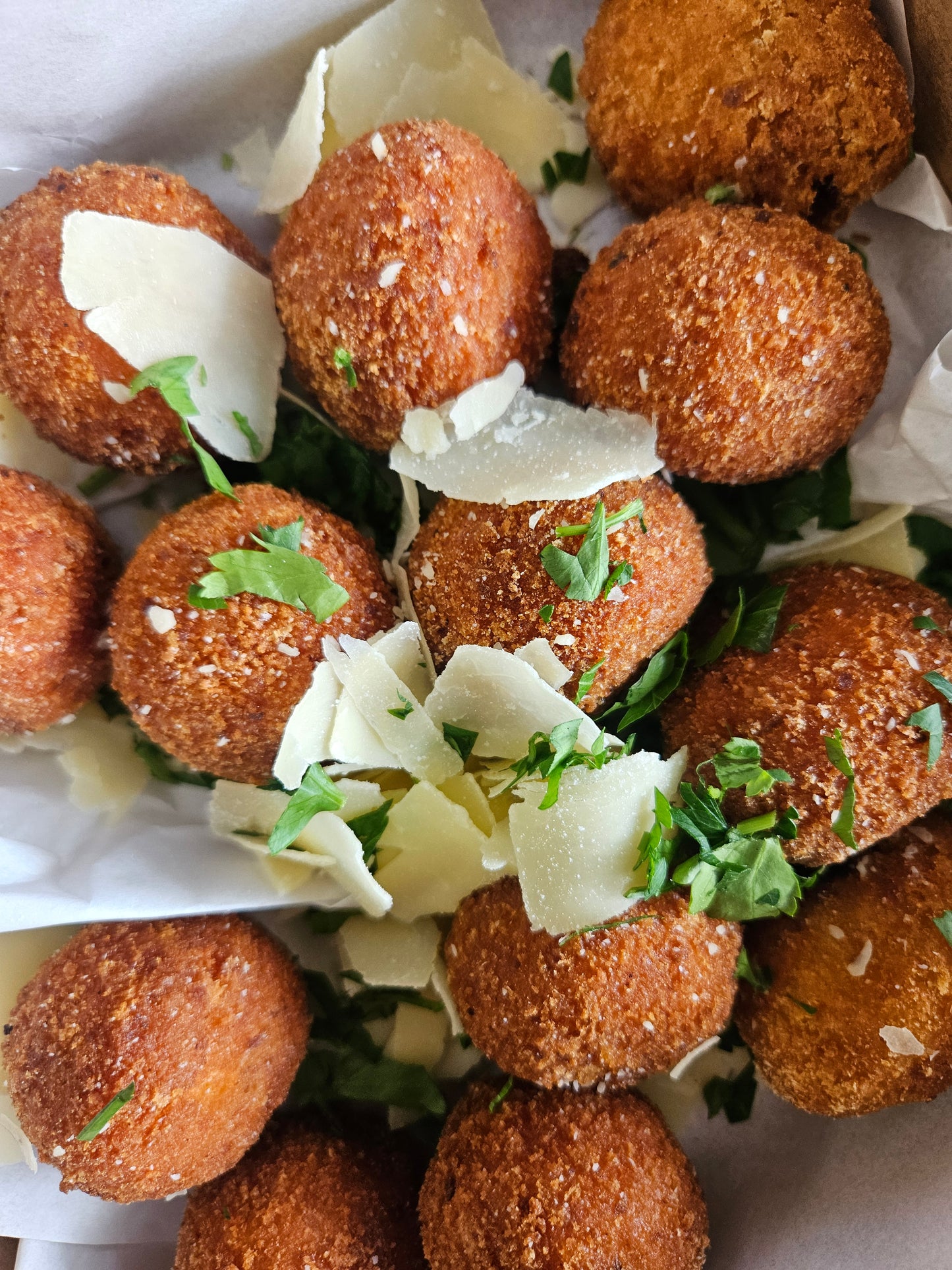Mushroom Truffle Arancini Balls