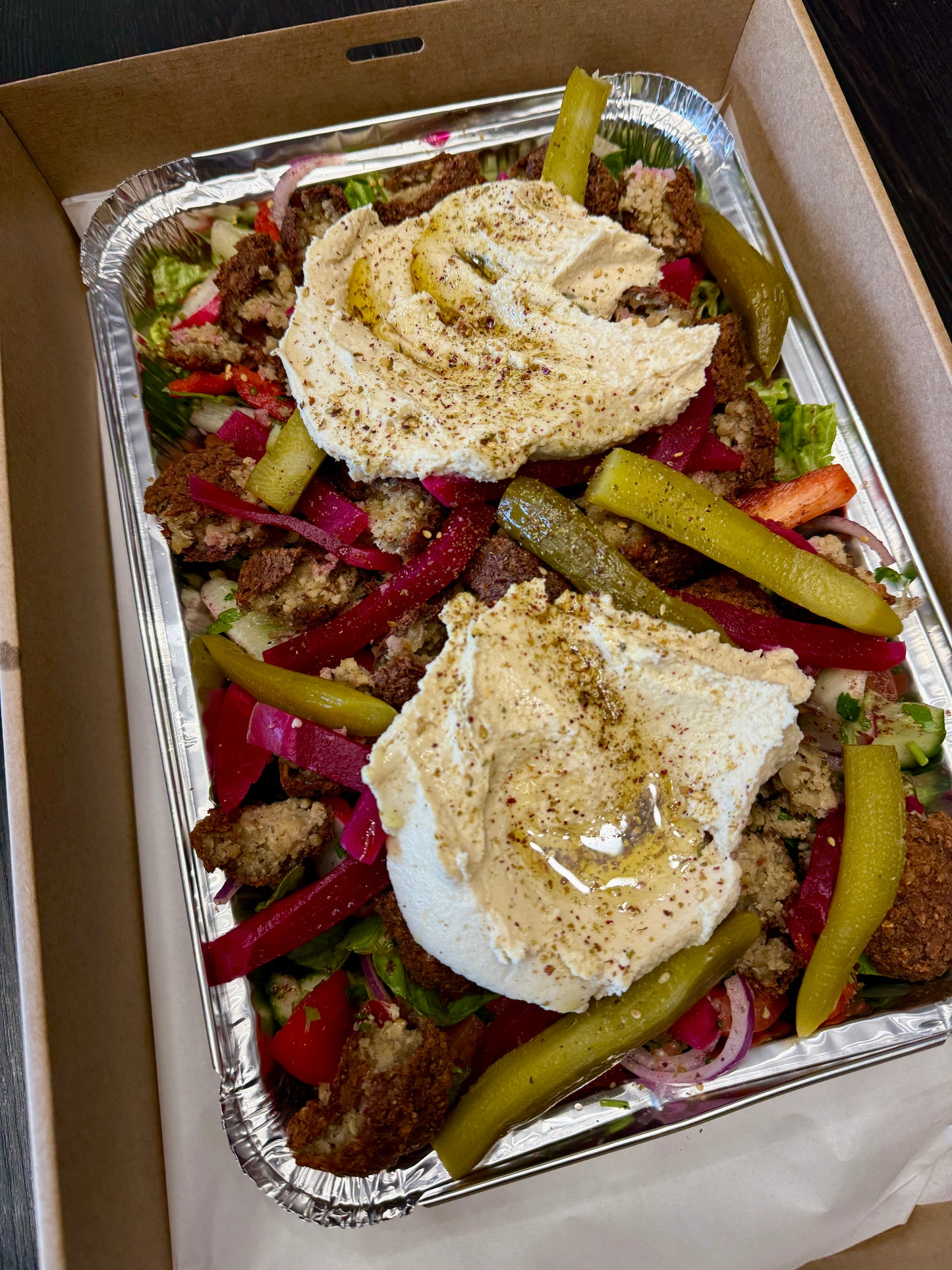 Vegan Falafel Salad