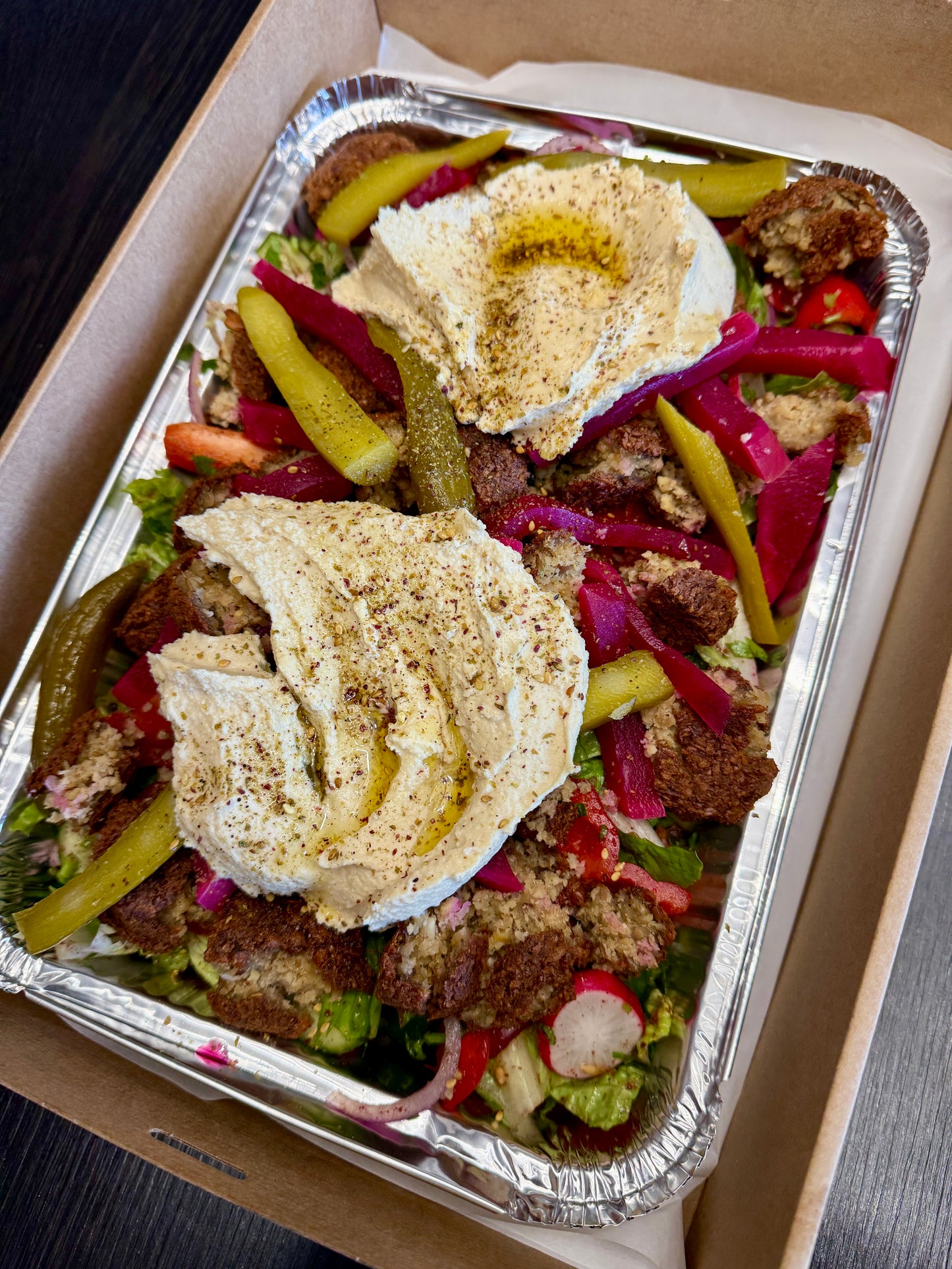 Vegan Falafel Salad