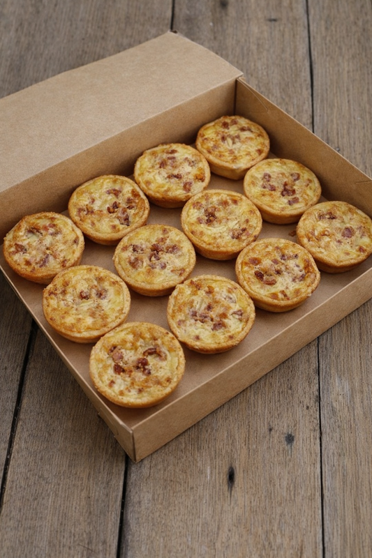 Lorraine Bite Size Quiche