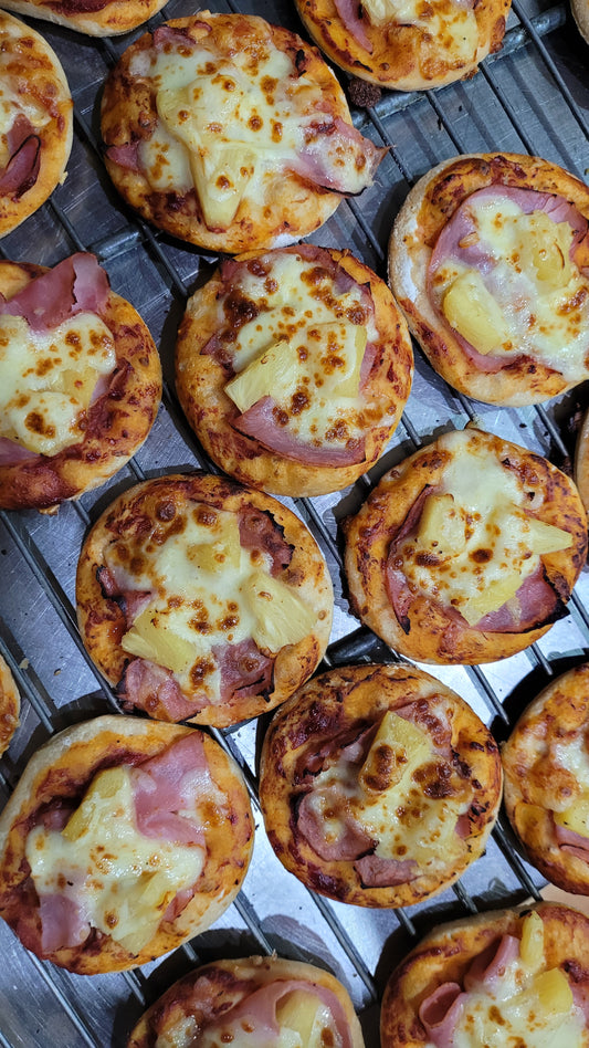 Mini Ham & Cheese Pizza