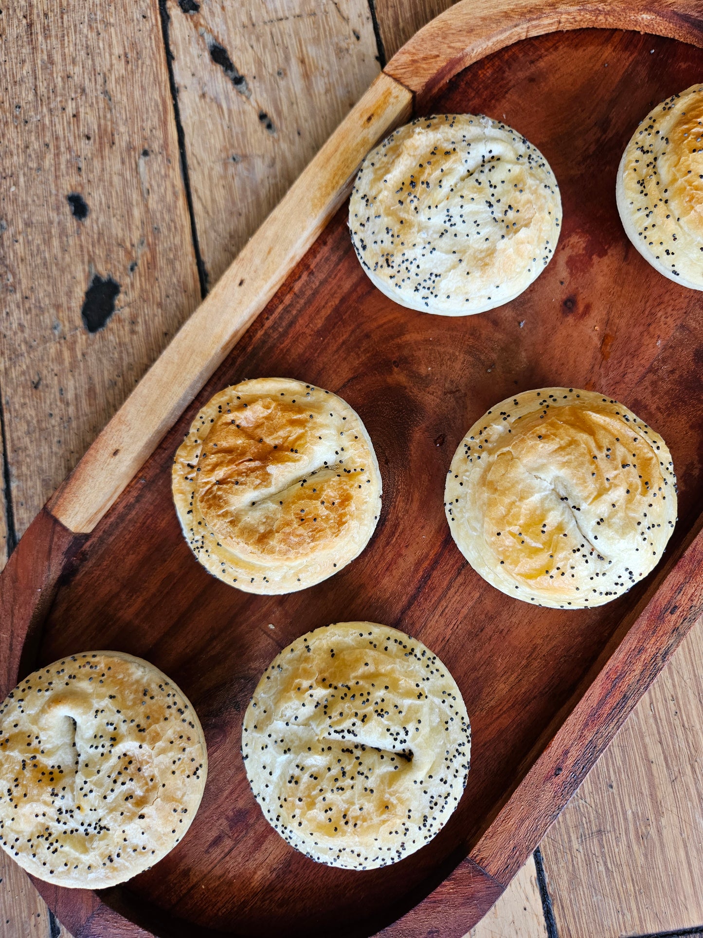 Mini Chicken Camembert pies