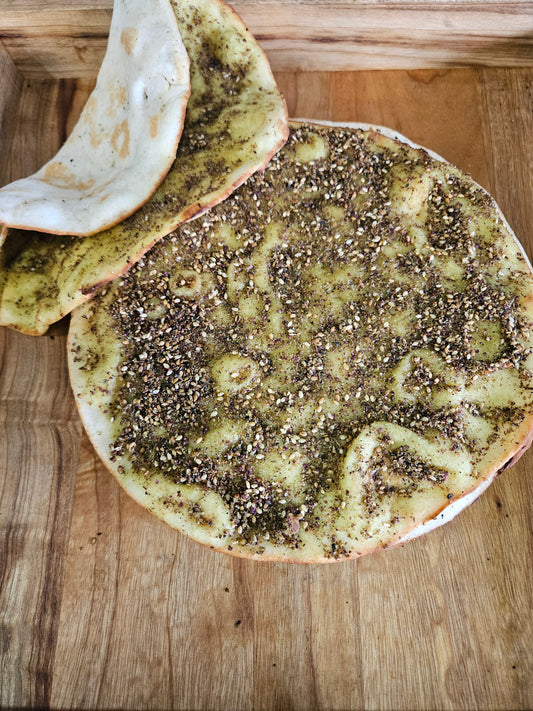 Frozen 9'' Zaatar Manoush 6 Pack